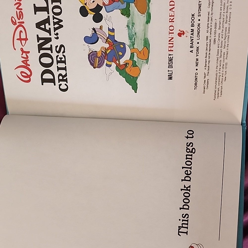 Walt Disney Fun-to-Read Library Book - Picture 5 of 7